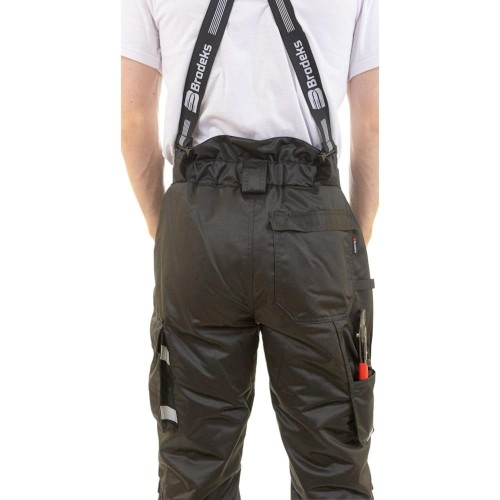Брюки зимние мужские Brodeks KW304, цвет чёрный Брюки зимние мужские Brodeks KW304, цвет чёрный
