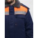 87466427 Куртка зимняя для бригадира NEW (тк.Смесовая,210), т.синий/оранжевый