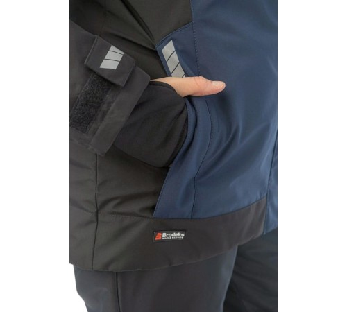 Куртка женская зимняя Brodeks KW 208, цвет синий Куртка женская зимняя Brodeks KW 208, цвет синий