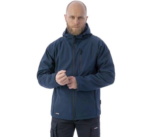 Куртка софтшелл Brodeks KS232, цвет синий Куртка софтшелл Brodeks KS232, цвет синий