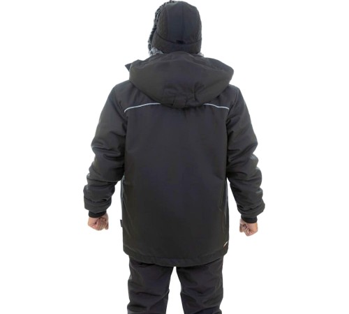 Куртка зимняя мужская Brodeks KW210, цвет чёрный Куртка зимняя мужская Brodeks KW210, цвет чёрный