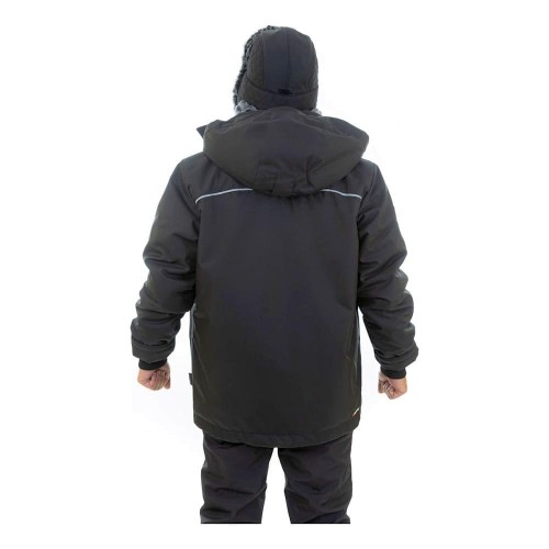 Куртка зимняя мужская Brodeks KW210, цвет чёрный Куртка зимняя мужская Brodeks KW210, цвет чёрный