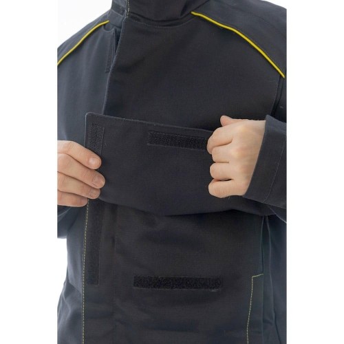 Куртка сварщика Brodeks FS28-02, цвет чёрный Куртка сварщика Brodeks FS28-02, цвет чёрный