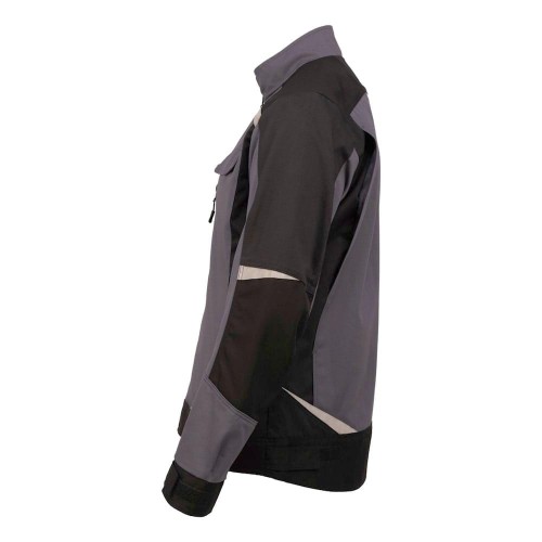 Куртка летняя мужская Brodeks KS202-C, 100% ХБ, цвет графит серый, чёрный Куртка летняя мужская Brodeks KS202-C, 100% ХБ, цвет графит серый, чёрный