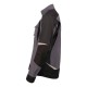 Куртка летняя мужская Brodeks KS202-C, 100% ХБ, цвет графит серый, чёрный
