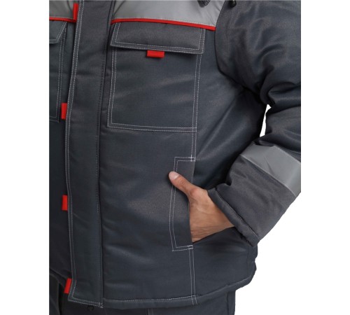 Костюм зимний Флофт-2 NEW (тк.Смесовая,210) п/к, т.серый/св.серый Костюм зимний Флофт-2 NEW (тк.Смесовая,210) п/к, т.серый/св.серый