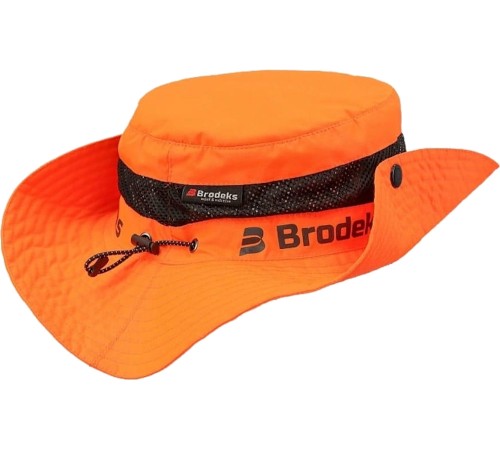 Панама Brodeks KM121, цвет оранжевый Панама Brodeks KM121, цвет оранжевый