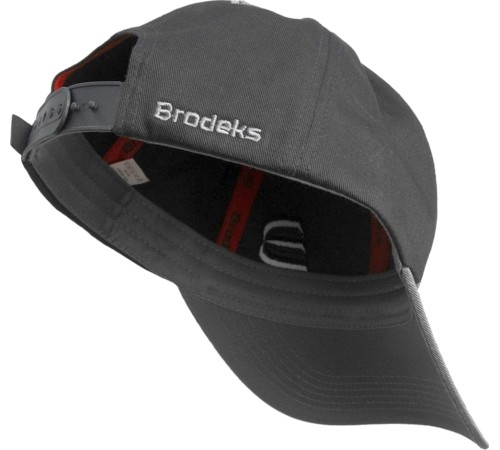 Бейсболка Brodeks KM130, цвет серый, чёрный Бейсболка Brodeks KM130, цвет серый, чёрный