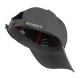 Бейсболка Brodeks KM130, цвет серый, чёрный