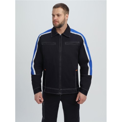Костюм Джет IMP (тк.Саржа,320) п/к, т.синий/васильковый Костюм Джет IMP (тк.Саржа,320) п/к, т.синий/васильковый