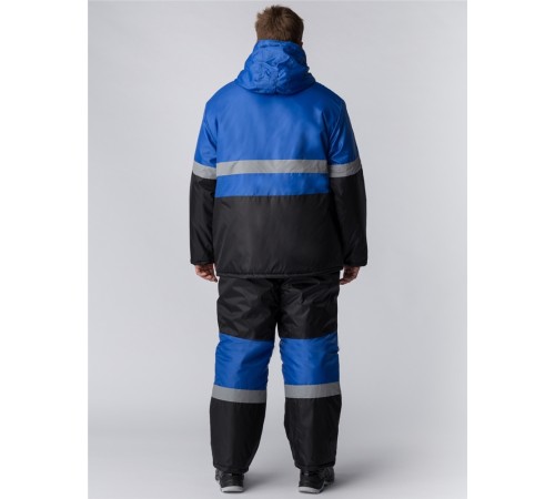 Костюм зимний Мегрес-2 СОП (тк.OxLine,90) п/к, васильковый/черный Костюм зимний Мегрес-2 СОП (тк.OxLine,90) п/к, васильковый/черный