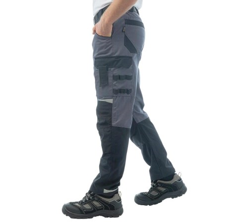 Брюки летние мужские Brodeks KS302-C, 100% хлопок, цвет графит серый, чёрный Брюки летние мужские Brodeks KS302-C, 100% хлопок, цвет графит серый, чёрный