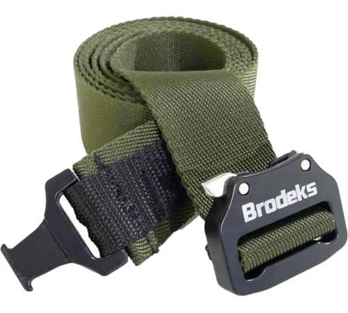 Ремень рабочий Brodeks KM 102, цвет хаки, длина 117 см Ремень рабочий Brodeks KM 102, цвет хаки, длина 117 см