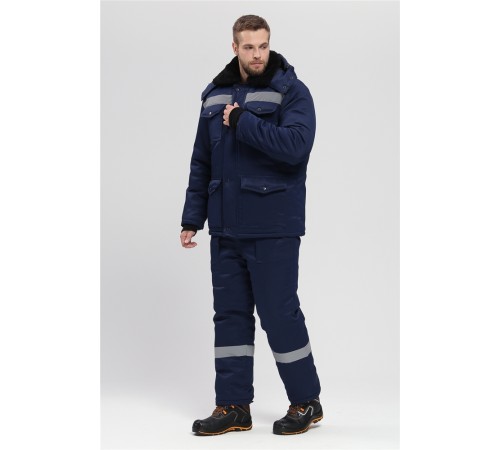 Костюм зимний Мастер NEW (тк.Смесовая,210) п/к, т.синий КОС 940 Костюм зимний Мастер NEW (тк.Смесовая,210) п/к, т.синий КОС 940