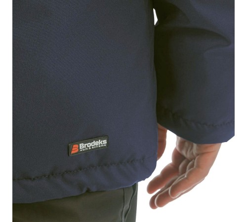 Куртка зимняя мужская Brodeks KW210, цвет синий Куртка зимняя мужская Brodeks KW210, цвет синий
