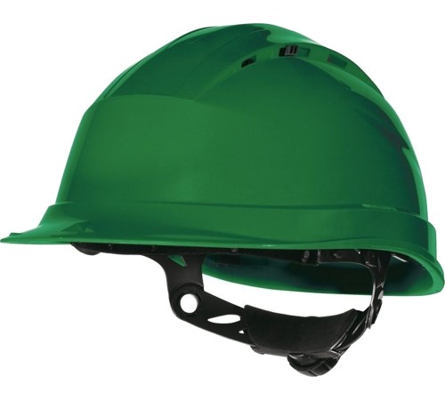 Каска DeltaPlus™ QUARTZ UP IV (с храповиком), зеленый Каска DeltaPlus™ QUARTZ UP IV (с храповиком), зеленый