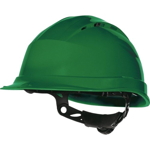 Каска DeltaPlus™ QUARTZ UP IV (с храповиком), зеленый Каска DeltaPlus™ QUARTZ UP IV (с храповиком), зеленый