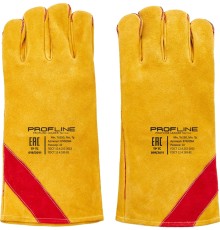 Перчатки (краги) спилковые PROFLINE LEADER Termo