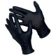 DELTAGRIP Total Black Перчатки нитриловые неопудренные черного цвета