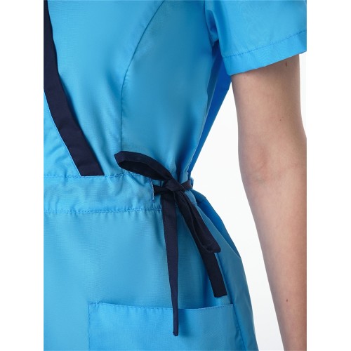 Костюм женский Симпл-001 (тк.Смесовая,120) MedLine, т.синий/голубой Костюм женский Симпл-001 (тк.Смесовая,120) MedLine, т.синий/голубой