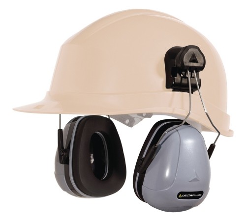 Наушники DeltaPlus™ MAGNY HELMET 2 (30дБ) с креплением на каску Наушники DeltaPlus™ MAGNY HELMET 2 (30дБ) с креплением на каску