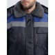 Куртка зимняя для бригадира NEW (тк.Оксфорд), т.синий/васильковый