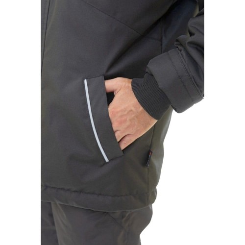 Куртка зимняя мужская Brodeks KW210, цвет чёрный Куртка зимняя мужская Brodeks KW210, цвет чёрный