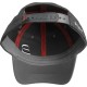Бейсболка Brodeks KM130, цвет серый, чёрный