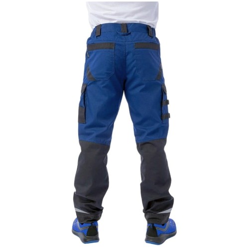 Брюки летние мужские Brodeks KS302, цвет синий, чёрный
