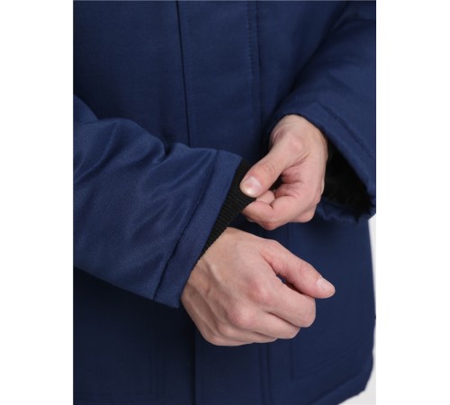 Куртка зимняя Бригада NEW (тк.Смесовая,210), т.синий/васильковый Куртка зимняя Бригада NEW (тк.Смесовая,210), т.синий/васильковый