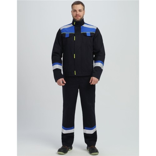 Костюм Бостон IMP (тк.Саржа,320) п/к, т.синий/васильковый Костюм Бостон IMP (тк.Саржа,320) п/к, т.синий/васильковый