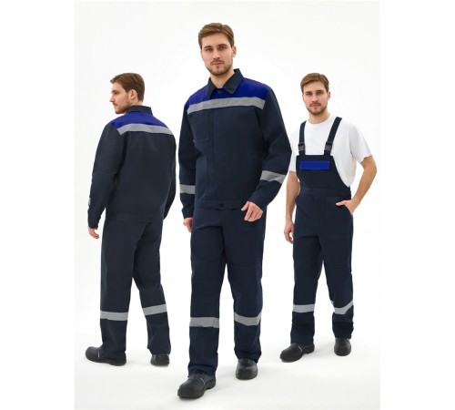 Костюм Липецк-2 СОП CH (тк.Смесовая,280) п/к, т.синий/васильковый Костюм Липецк-2 СОП CH (тк.Смесовая,280) п/к, т.синий/васильковый