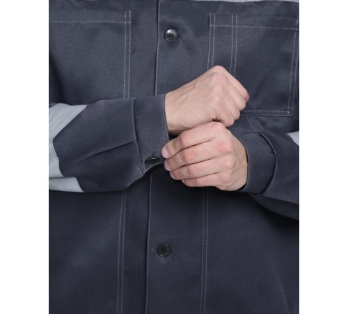 Костюм Лигор-1 СОП NEW (тк.Смесовая,210) брюки, т.серый/св.серый Костюм Лигор-1 СОП NEW (тк.Смесовая,210) брюки, т.серый/св.серый