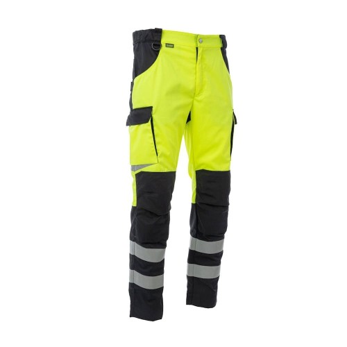 Брюки сигнальные Brodeks KS309, цвет жёлтый, чёрный Брюки сигнальные Brodeks KS309, цвет жёлтый, чёрный