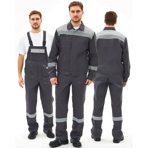 Костюм Липецк-2 СОП CH (тк.Смесовая,280) п/к, т.серый/св.серый Костюм Липецк-2 СОП CH (тк.Смесовая,280) п/к, т.серый/св.серый