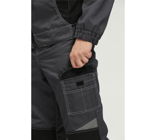 Костюм Вектрон-2 (тк.Смесовая,240) п/к, т.серый/св.серый/черный Костюм Вектрон-2 (тк.Смесовая,240) п/к, т.серый/св.серый/черный