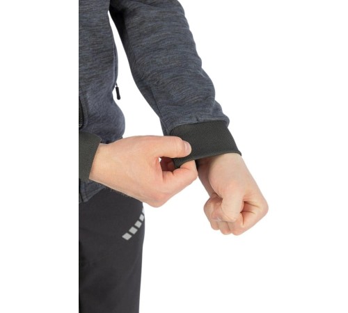 Толстовка флисовая Brodeks KS241 cation, цвет серый Толстовка флисовая Brodeks KS241 cation, цвет серый