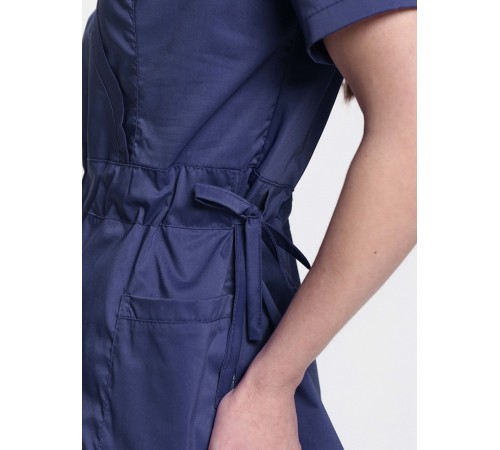 Костюм женский хирургический Модерн-004 (тк.Стрейч,120) MedLine, т.синий Костюм женский хирургический Модерн-004 (тк.Стрейч,120) MedLine, т.синий