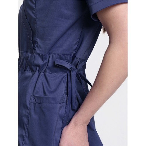 Костюм женский хирургический Модерн-004 (тк.Стрейч,120) MedLine, т.синий Костюм женский хирургический Модерн-004 (тк.Стрейч,120) MedLine, т.синий