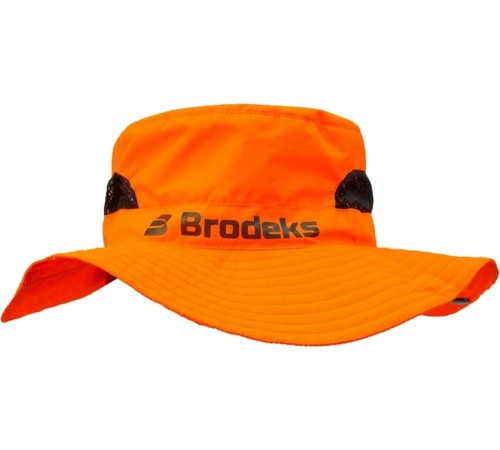 Панама Brodeks KM121, цвет оранжевый Панама Brodeks KM121, цвет оранжевый