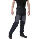 Брюки летние мужские Brodeks KS334, цвет серый, чёрный