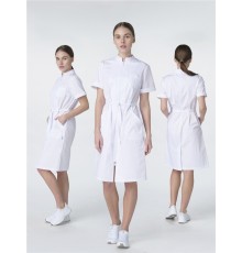 Халат женский Сансара-005 (тк.Смесовая,160) MedLine, белый
