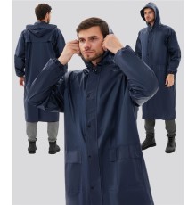 Плащ влагозащитный ProfLineSpecialist (ПВХ,210), т.синий