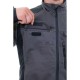 Куртка летняя мужская Brodeks KS202, цвет серый, чёрный