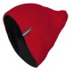 Шапка Brodeks Light Bicolor, цвет красный, чёрный