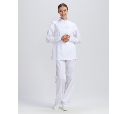 Костюм женский ХАССП-Стандарт NEW (тк.Смесовая,160), белый Костюм женский ХАССП-Стандарт NEW (тк.Смесовая,160), белый