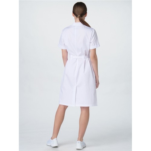 Халат женский Сансара-005 (тк.Смесовая,160) MedLine, белый Халат женский Сансара-005 (тк.Смесовая,160) MedLine, белый