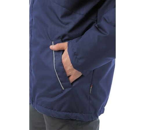 Куртка зимняя мужская Brodeks KW210, цвет синий Куртка зимняя мужская Brodeks KW210, цвет синий
