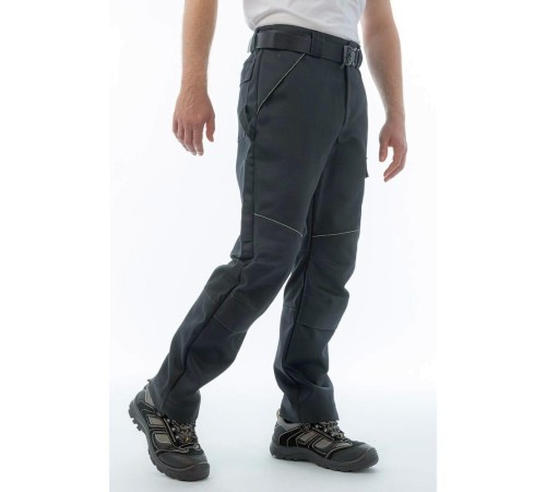 Брюки сварщика 2 класса Brodeks FS 38-02, цвет чёрный Брюки сварщика 2 класса Brodeks FS 38-02, цвет чёрный