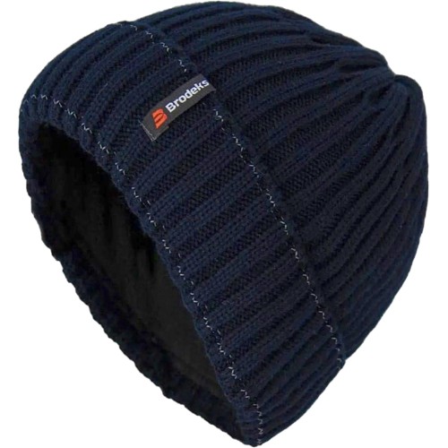 Шапка Brodeks fleece lining, цвет тёмно-синий Шапка Brodeks fleece lining, цвет тёмно-синий
